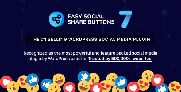 افزونه Easy Social Share Buttons for WordPress