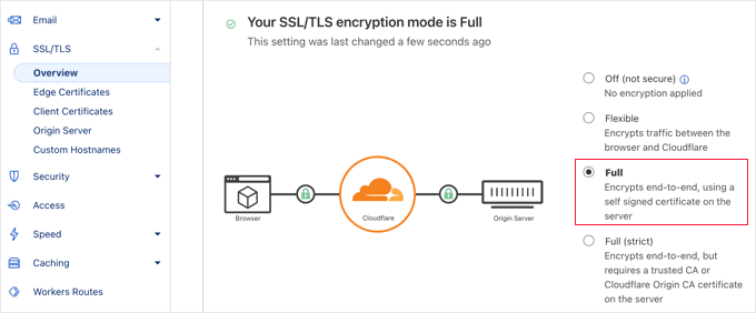 3. تنظیمات گواهی SSL را پیکربندی کنید